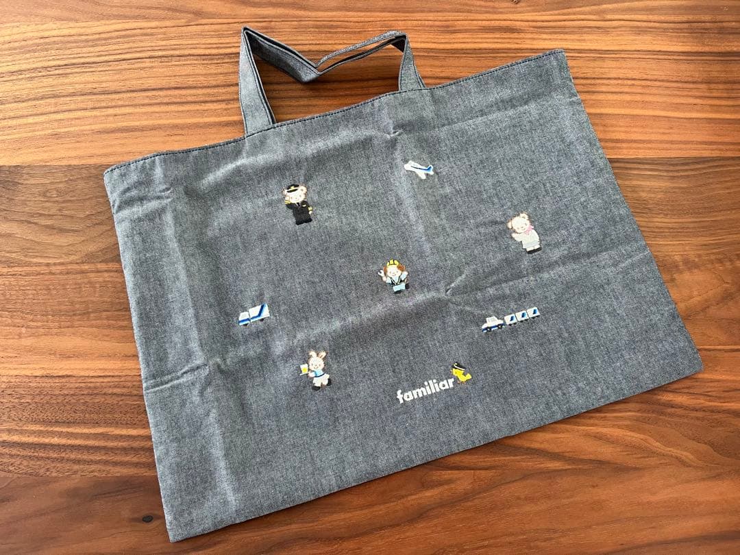 新品　familiar ファミリア　ANA 機内販売　トートバッグ