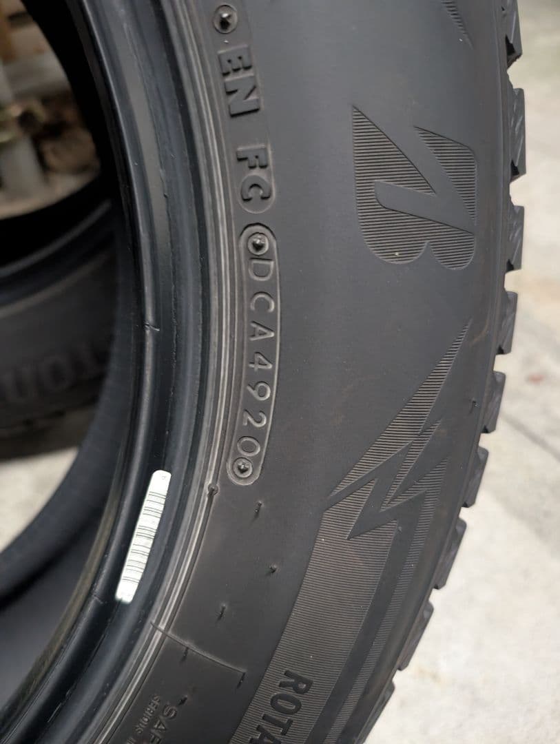 ゆずは 225/60R17冬タイヤ4本セット※説明欄必須※