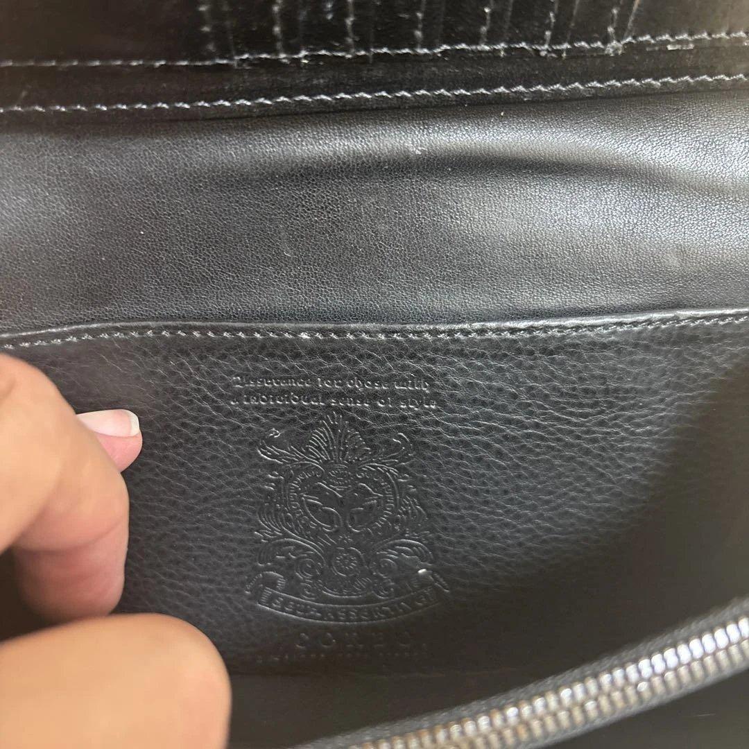 CORBO 長財布　黒　レザー