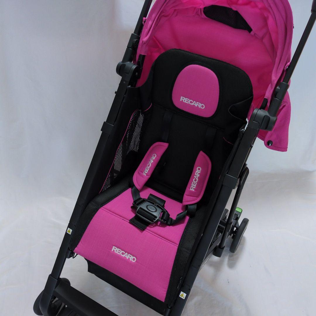 RECARO レカロ ベビーカー EASYLIFE ピンク 動作確認済 美品