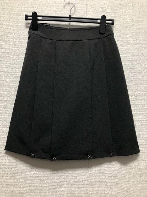新品☆7号Sグレー系♪プリーツスカート・パンツスーツ♪お仕事☆b363