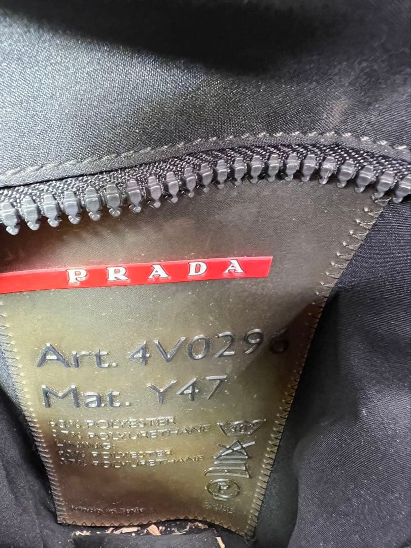 プラダ　PRADA ナイロン ゴルフ バッグ キャディバッグ　4V0296