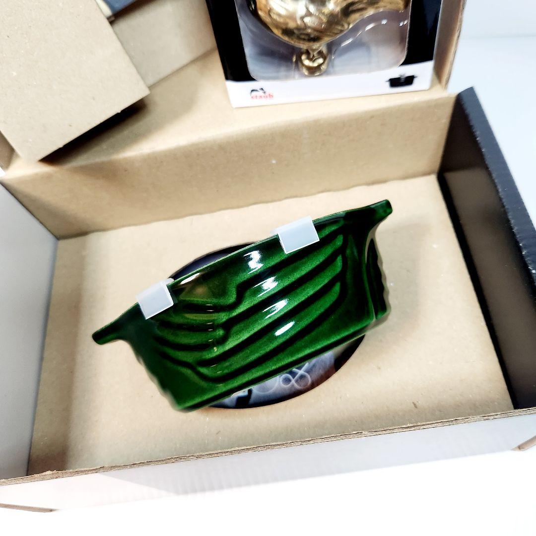 【専用】Staub スモール チキン バジル アニマルノブ 真鍮