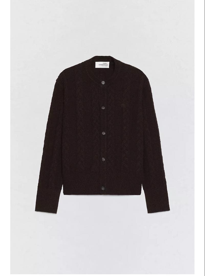 SOSHIOTSUKI × ZARA ウールケーブルカーディガン