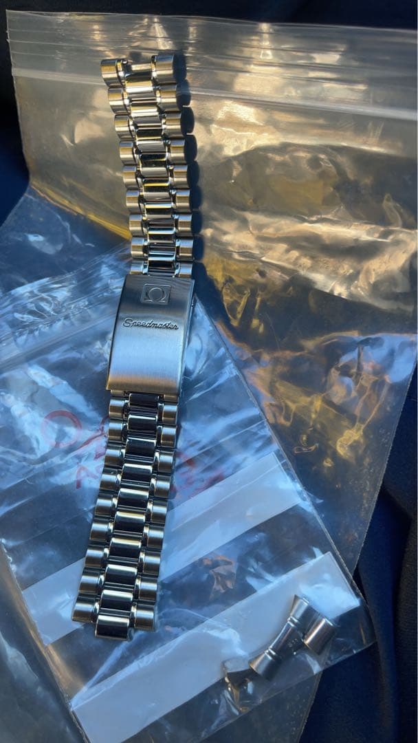 OMEGA スピードマスターオートマティック用 純正ブレス SS ラグ一部破損
