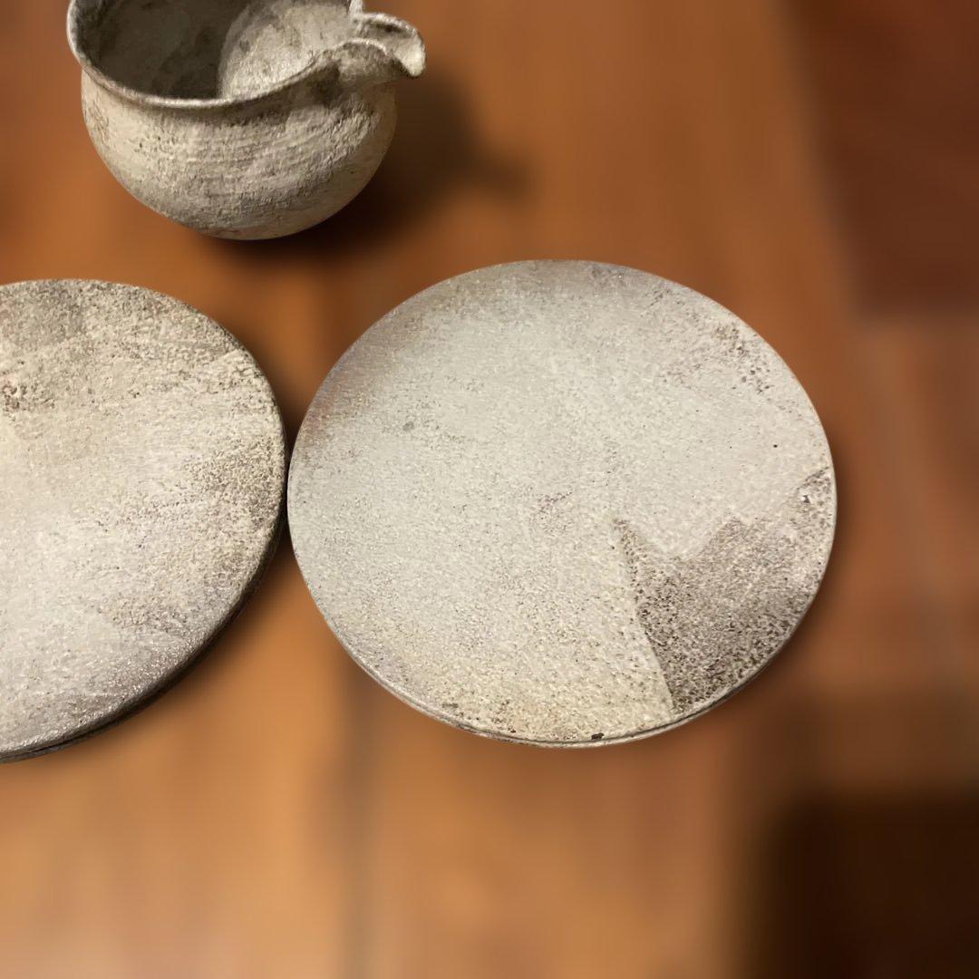 渡辺信史　お皿　片口　作家作品　菓子皿　2枚片口セット