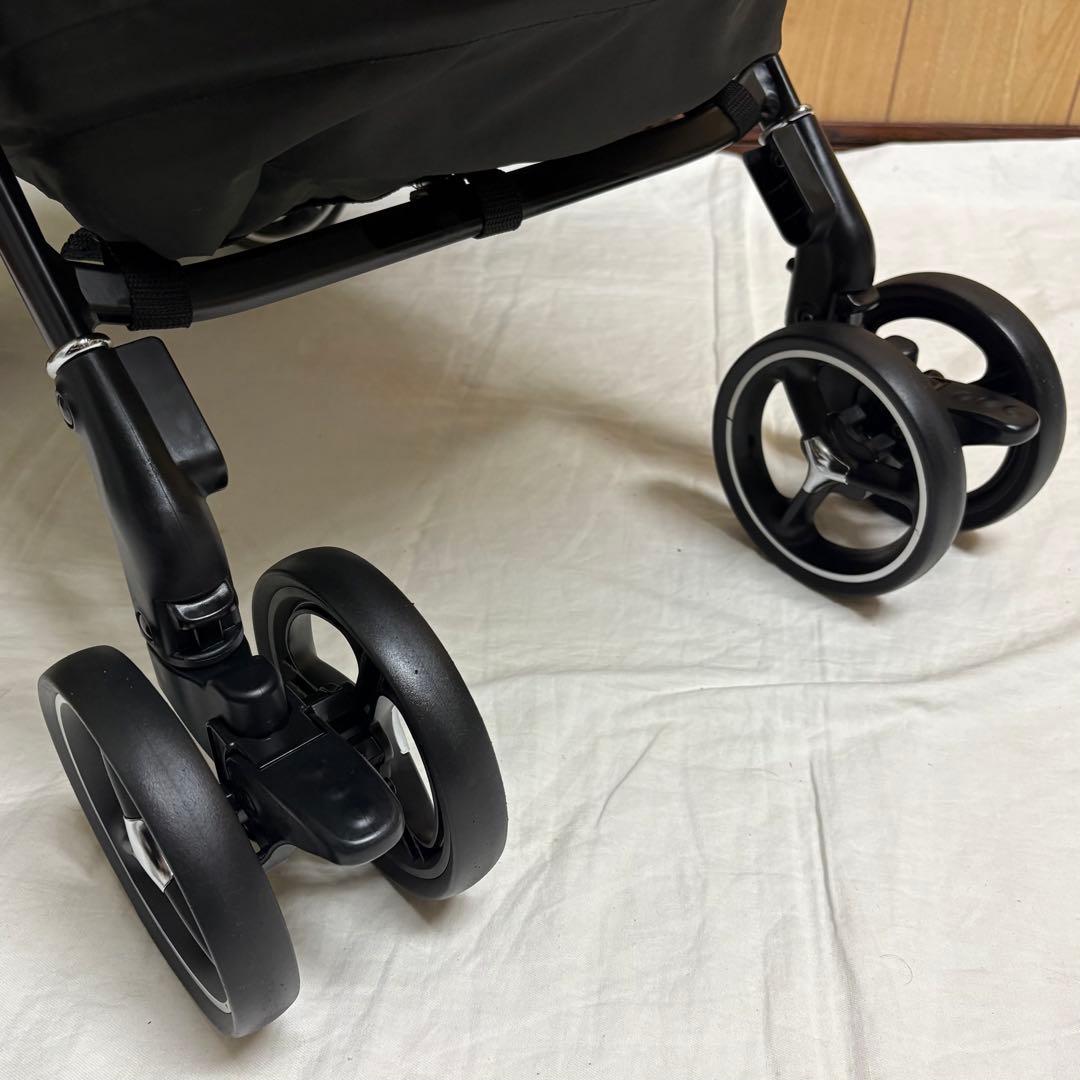 アップリカ ラクーナクッションフリープラス ベビーカー 美品 横スライド 清掃済