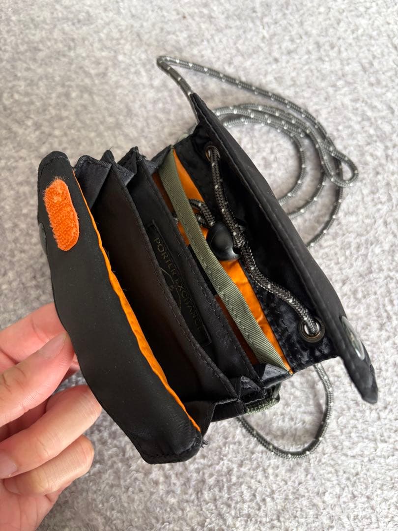 PORTER ポーター PX TANKER SLING PURSE 美品 黒