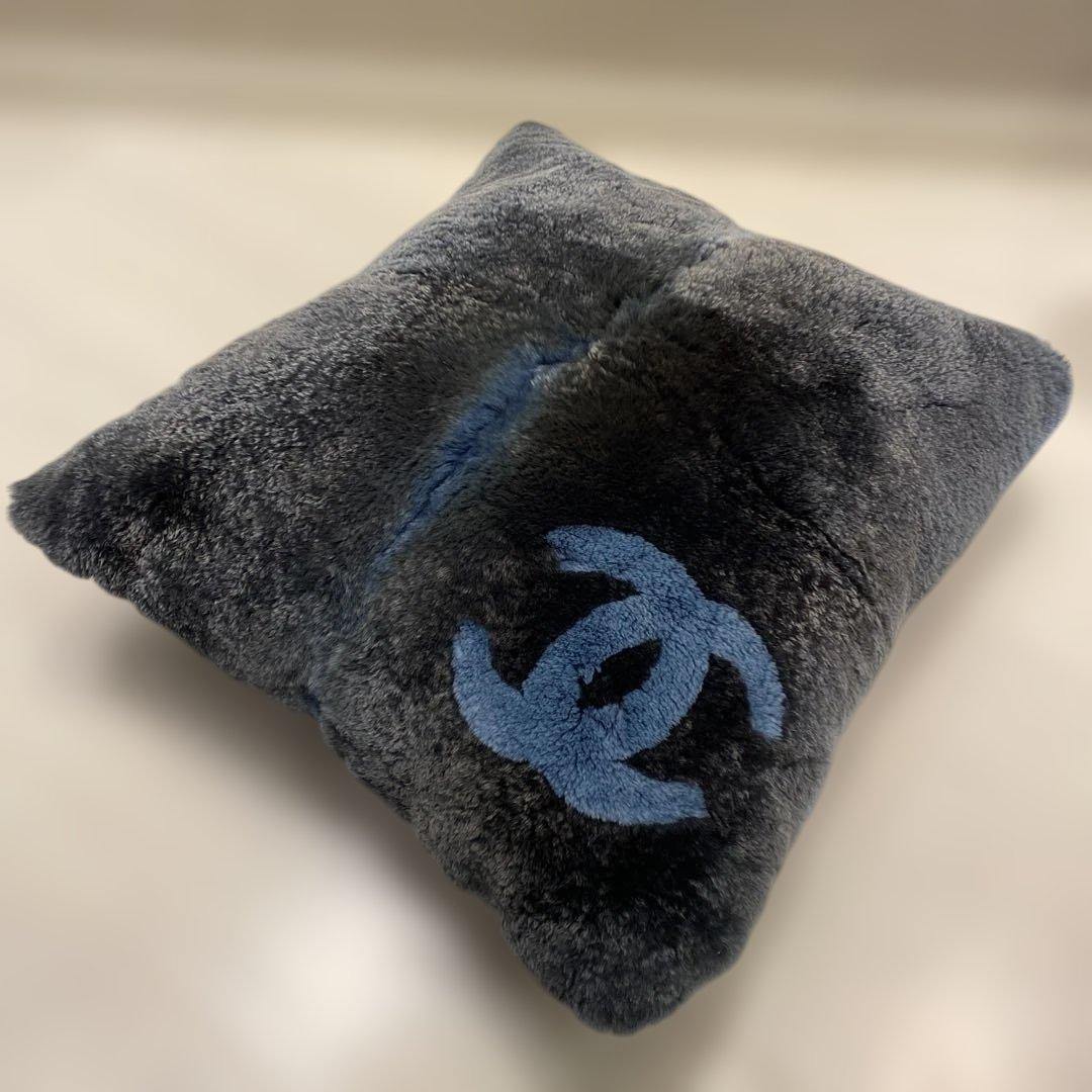 CHANEL 【シャネル】ラビットファー クッション 正規品