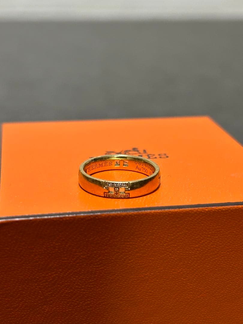 エルメス エヴァーヘラクレス ダイヤモンドリング#48 K18