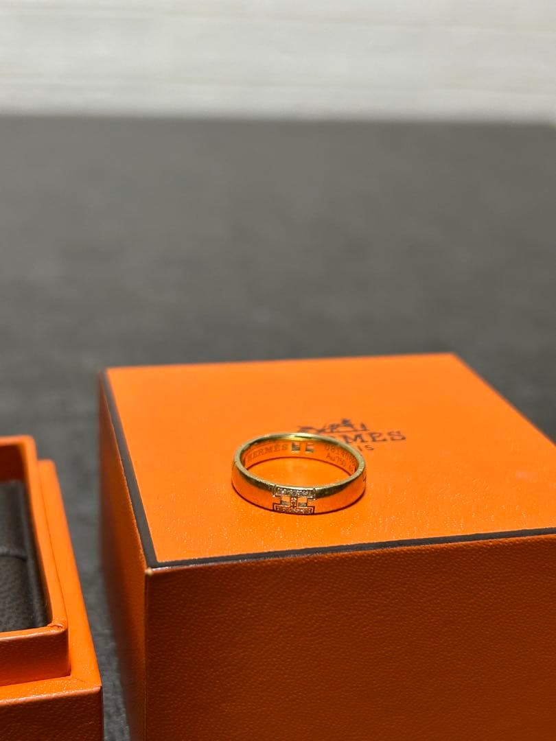 エルメス エヴァーヘラクレス ダイヤモンドリング#48 K18