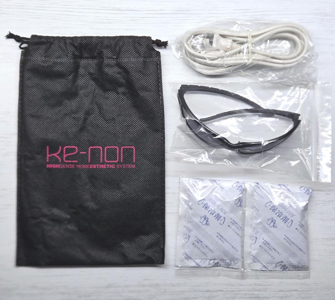 【使用僅少】脱毛器 ケノン Ke-non Ver 8.5 マットブラック