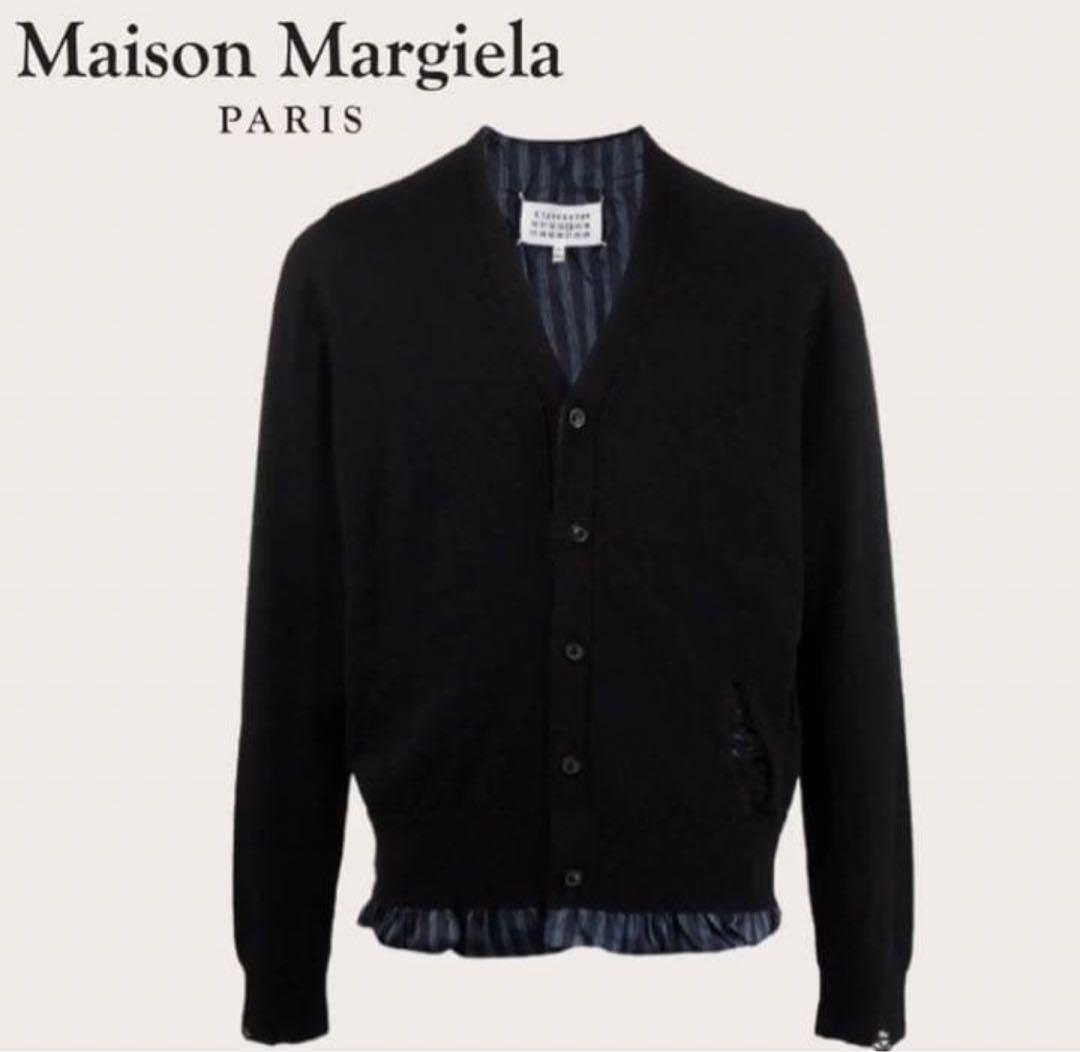 定価12万円　Maison Margiela ブラック カーディガン