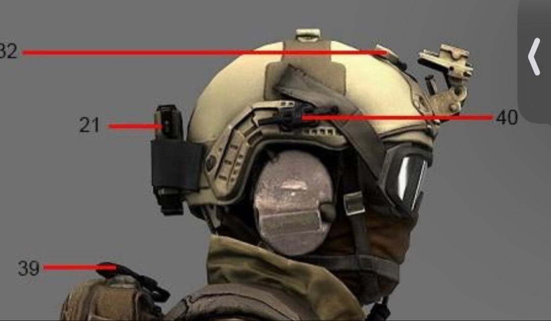 BF4 突撃兵 ヘルメット コスプレ用 L/XL