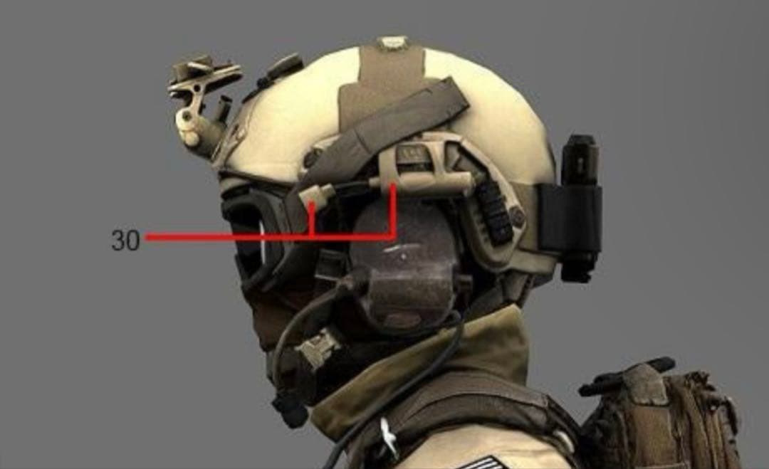 BF4 突撃兵 ヘルメット コスプレ用 L/XL