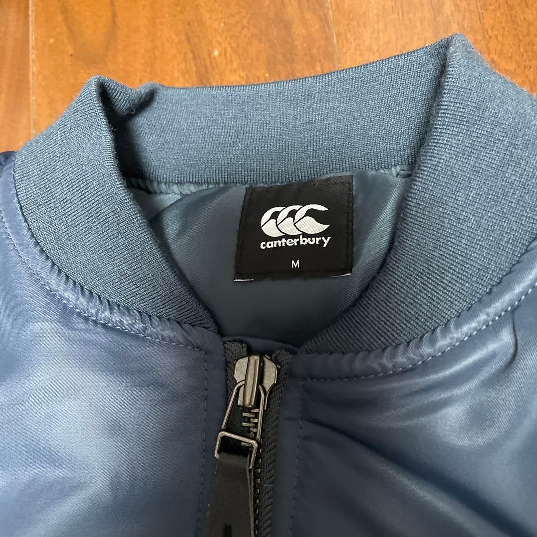 お値下げしました！canterbury グレー MA-1ジャケット M