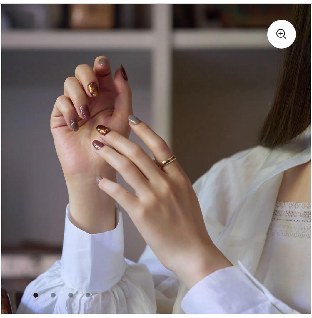 EVERNAIL エバーネイル　Vintage Brown ラウンドショート