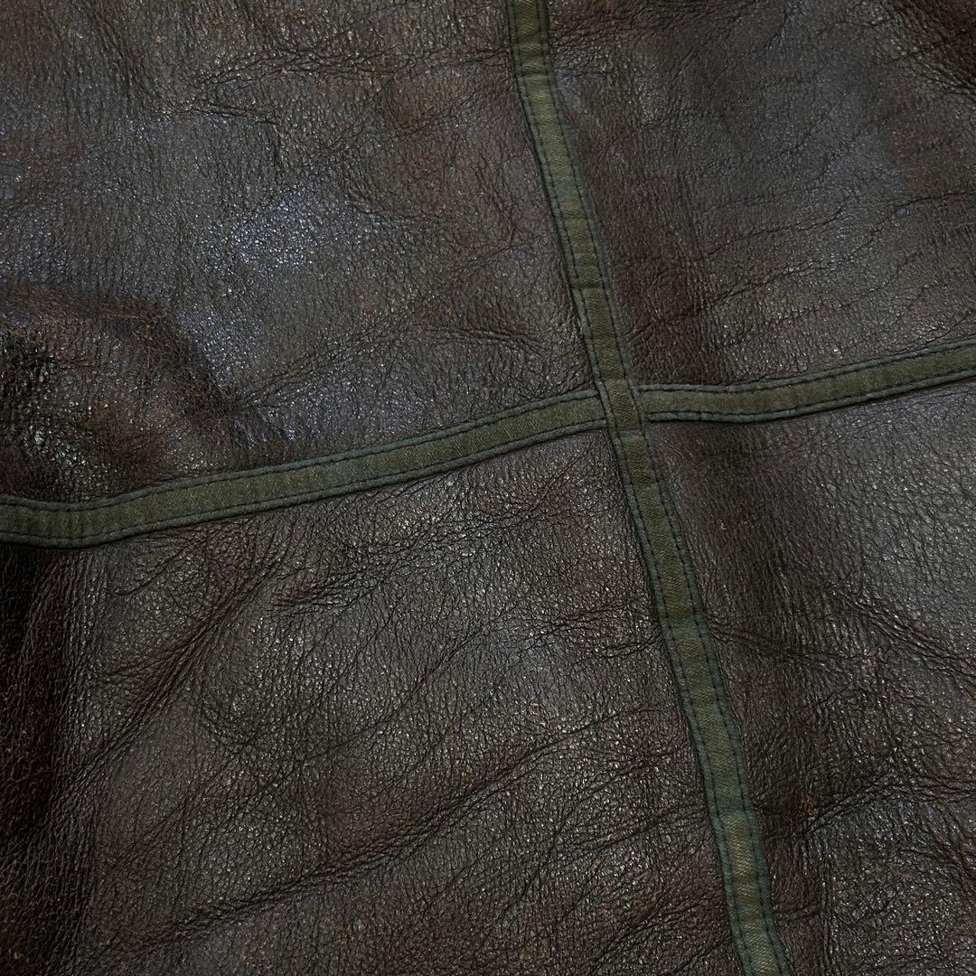 ジャケット・アウター 90s vintage B-3 shearling jacket brown