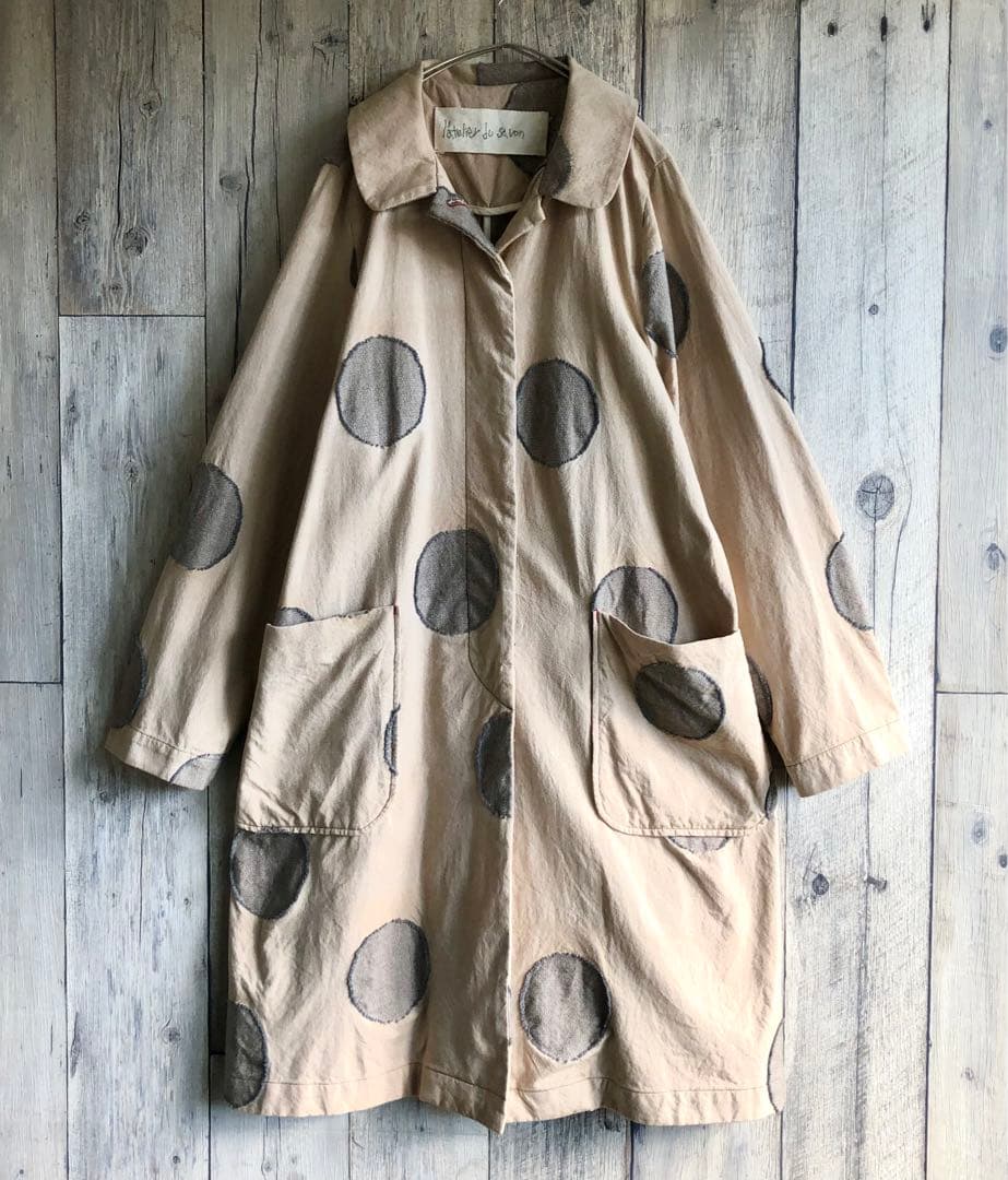 l’atelier du savon アトリエドゥサボン　ドット　コート　綿