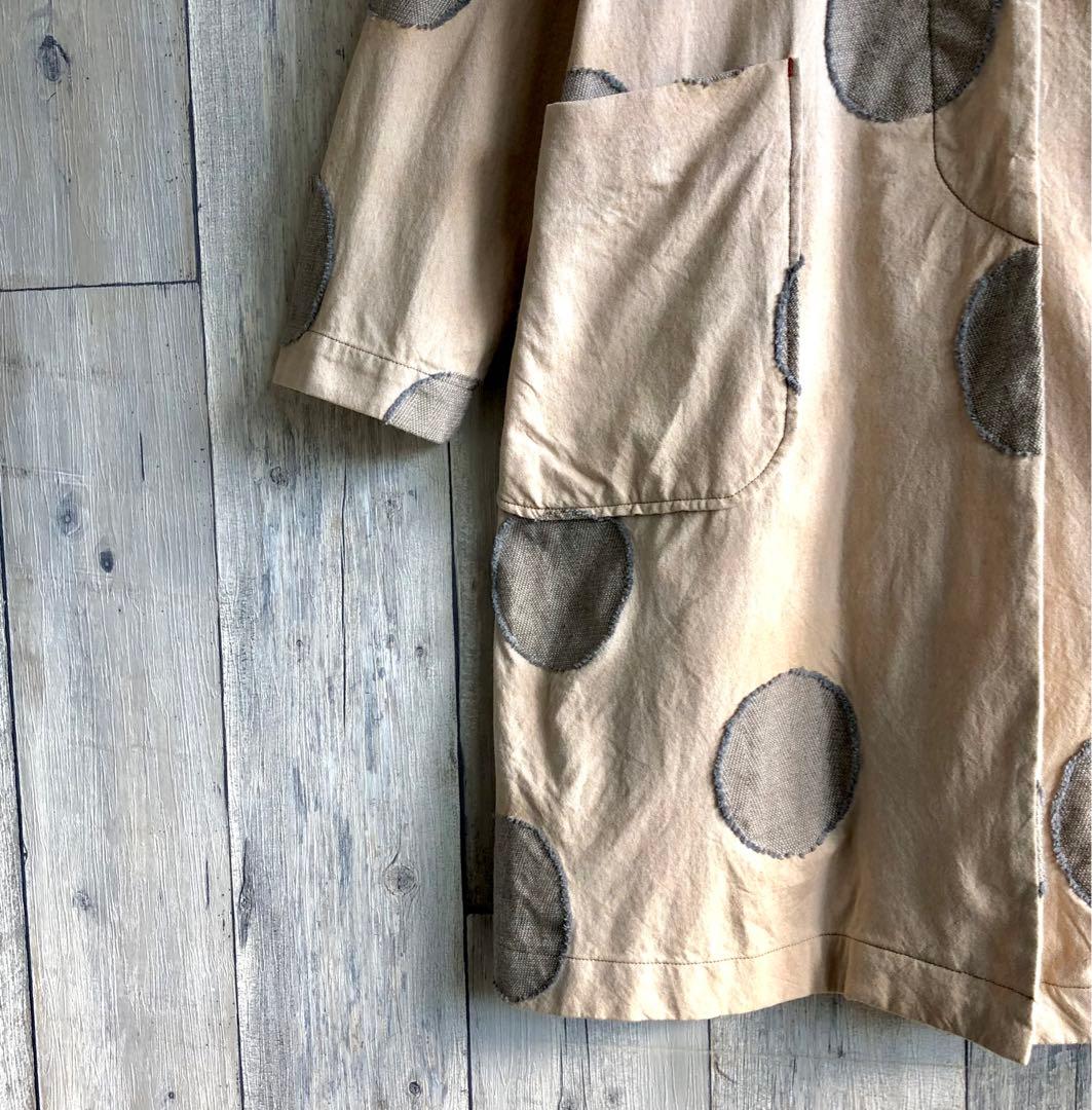 l’atelier du savon アトリエドゥサボン　ドット　コート　綿