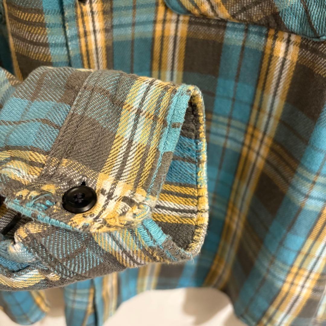 60s Sears ヴィンテージ ネルシャツ XL（17-17 1/2）