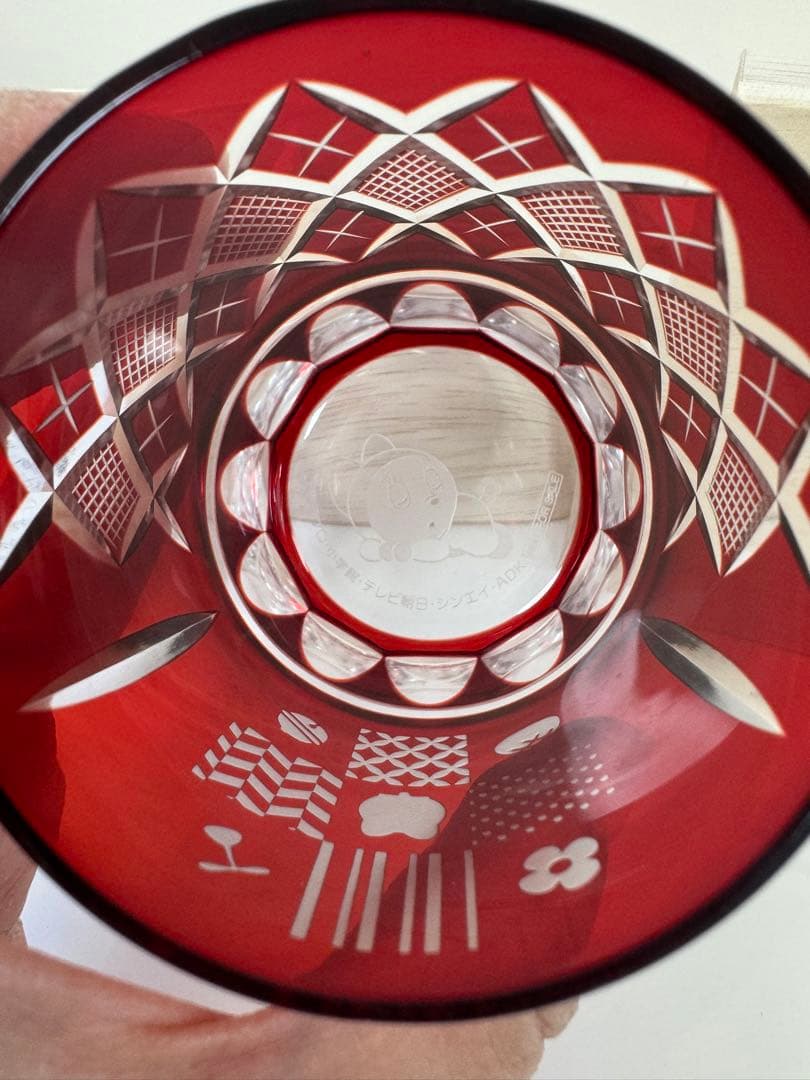 ドラえもん　江戸切子　非売品