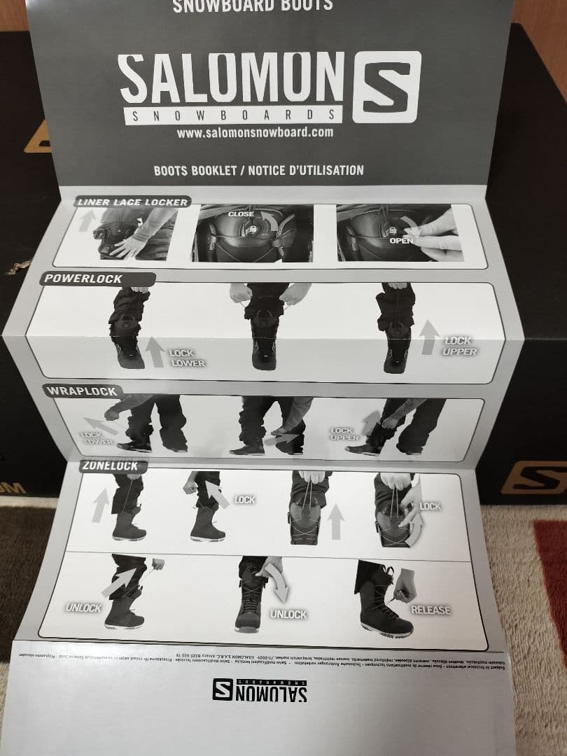 ◆送料無料◆新品◆メンズ27.5◆SalomonLaunch◆スノーボードブーツ