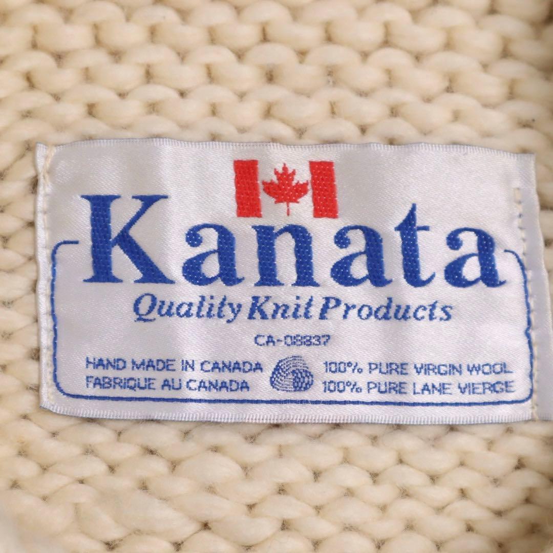 Vintage KANATA シロクマ 白熊 カウチン セーター 激レア 90s