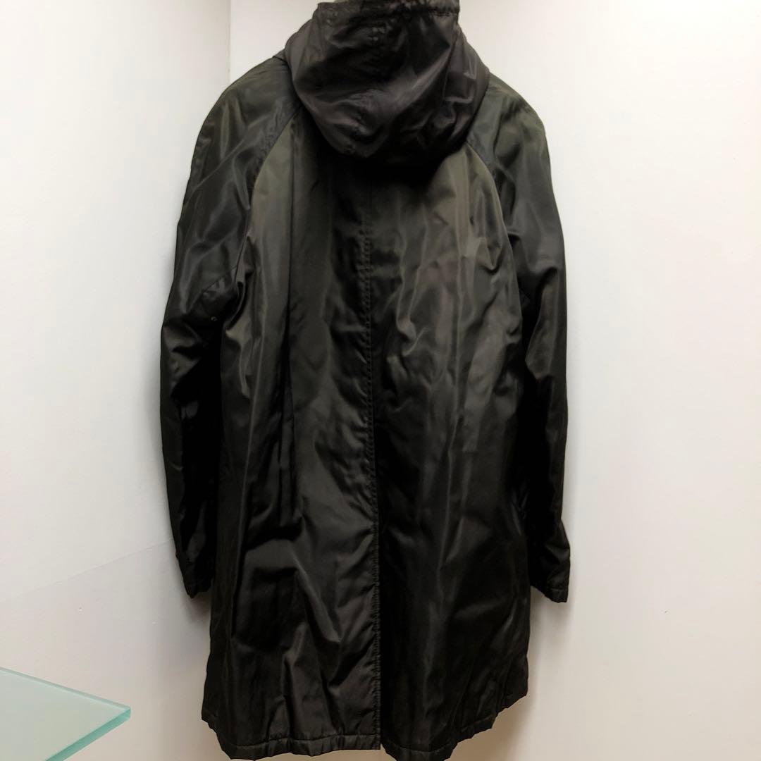 90s PRADAコート　ヴィンテージコートx インナーベスト付き　難あり！
