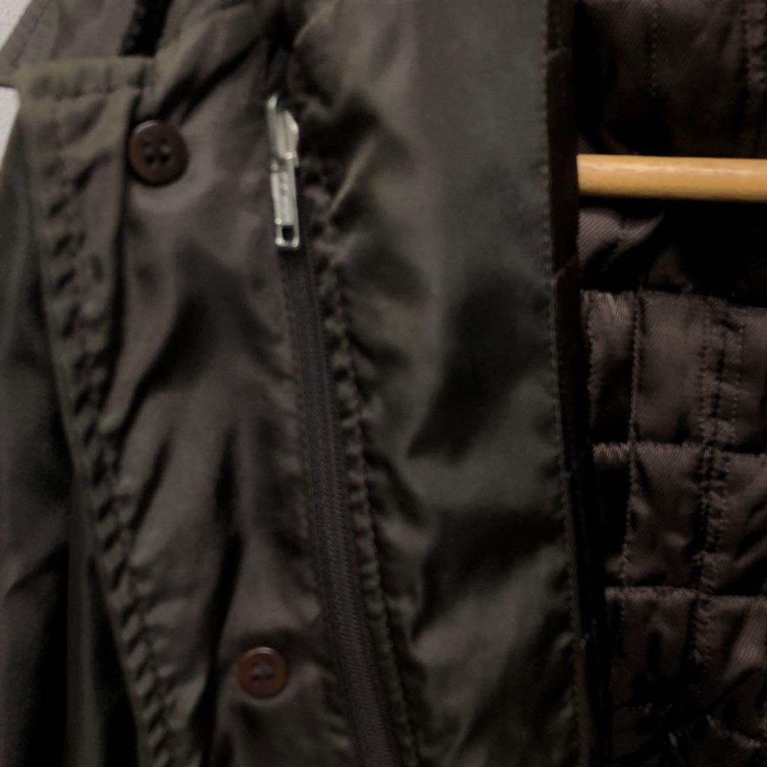 90s PRADAコート　ヴィンテージコートx インナーベスト付き　難あり！