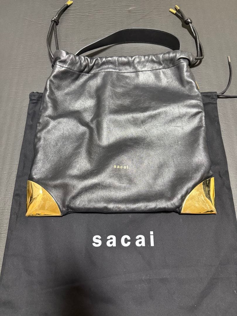 sacai Corner l Drawstring バッグ　バックパック