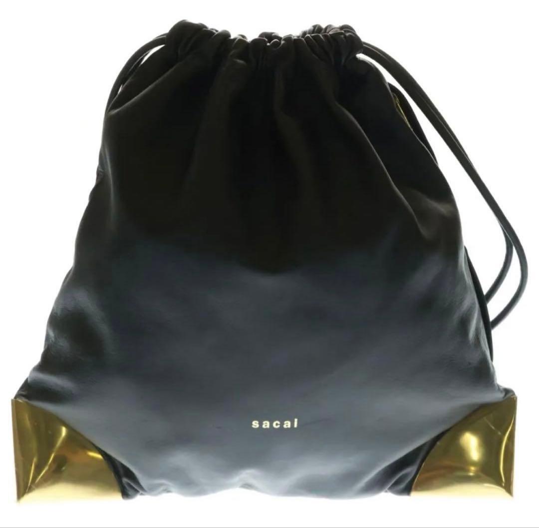 sacai Corner l Drawstring バッグ　バックパック