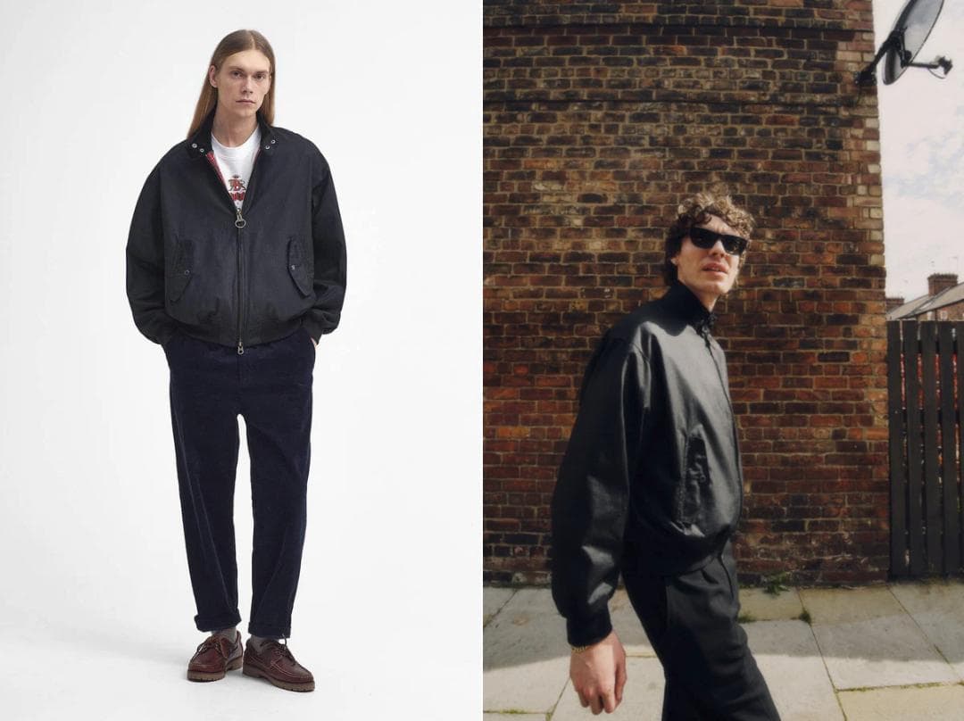 な*う様 【新品未】Barbour×Baracuta G9 ワックスブルゾン M