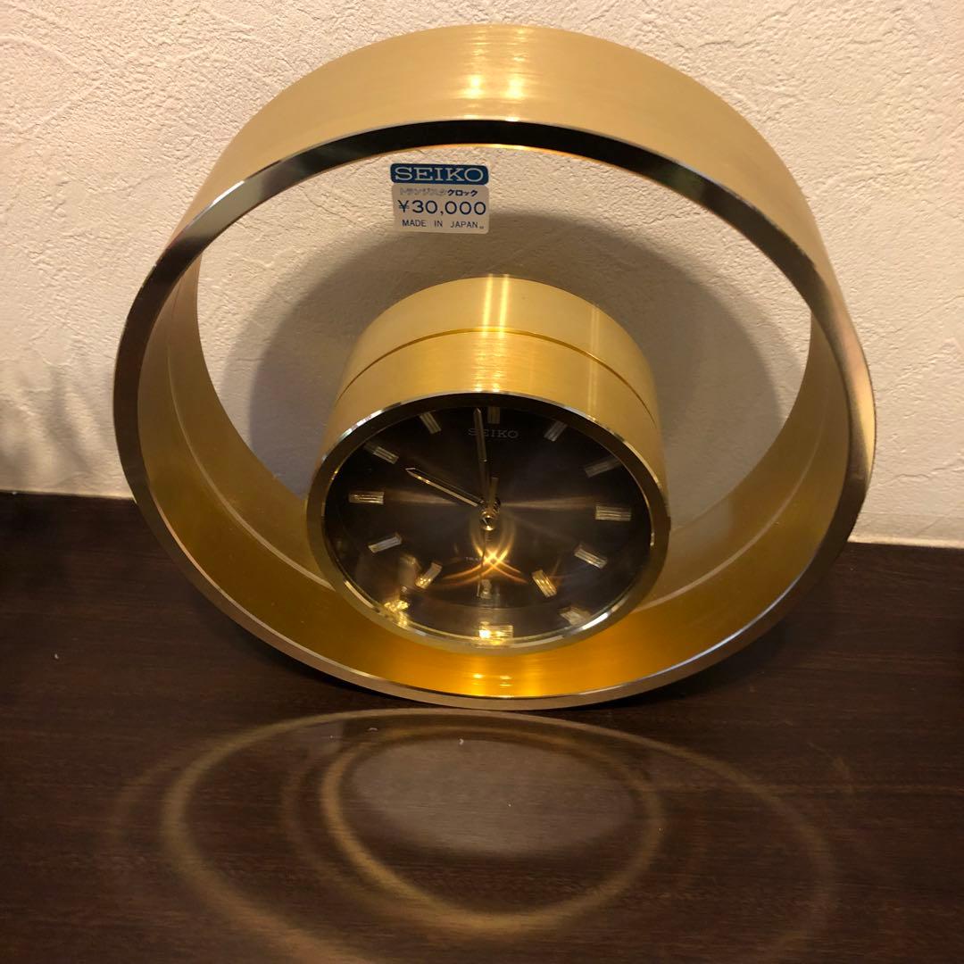 お値引きしました〜 SEIKO置き時計　 トランジスタ クロック　インテリア