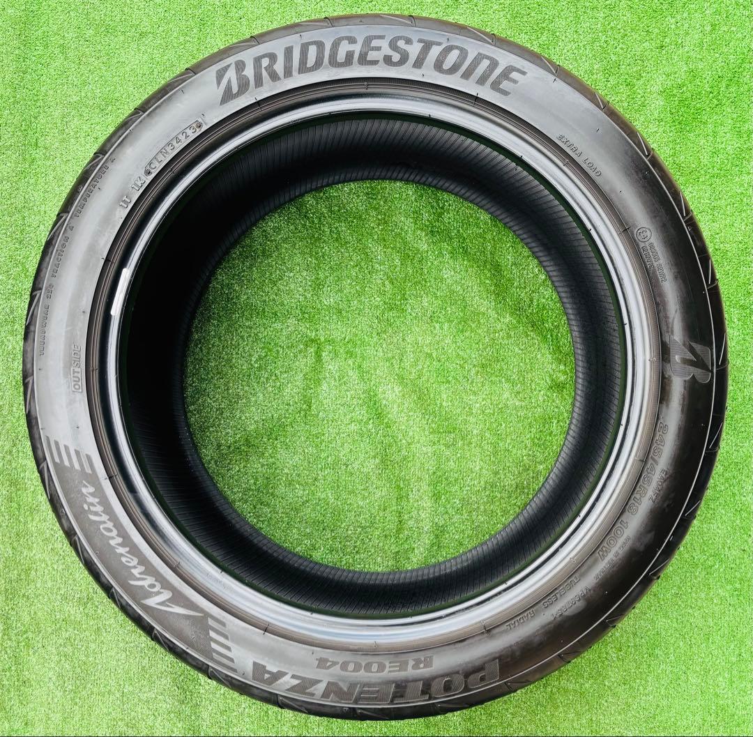 BRIDGESTONE POTENZA 245/45R18 2023年製