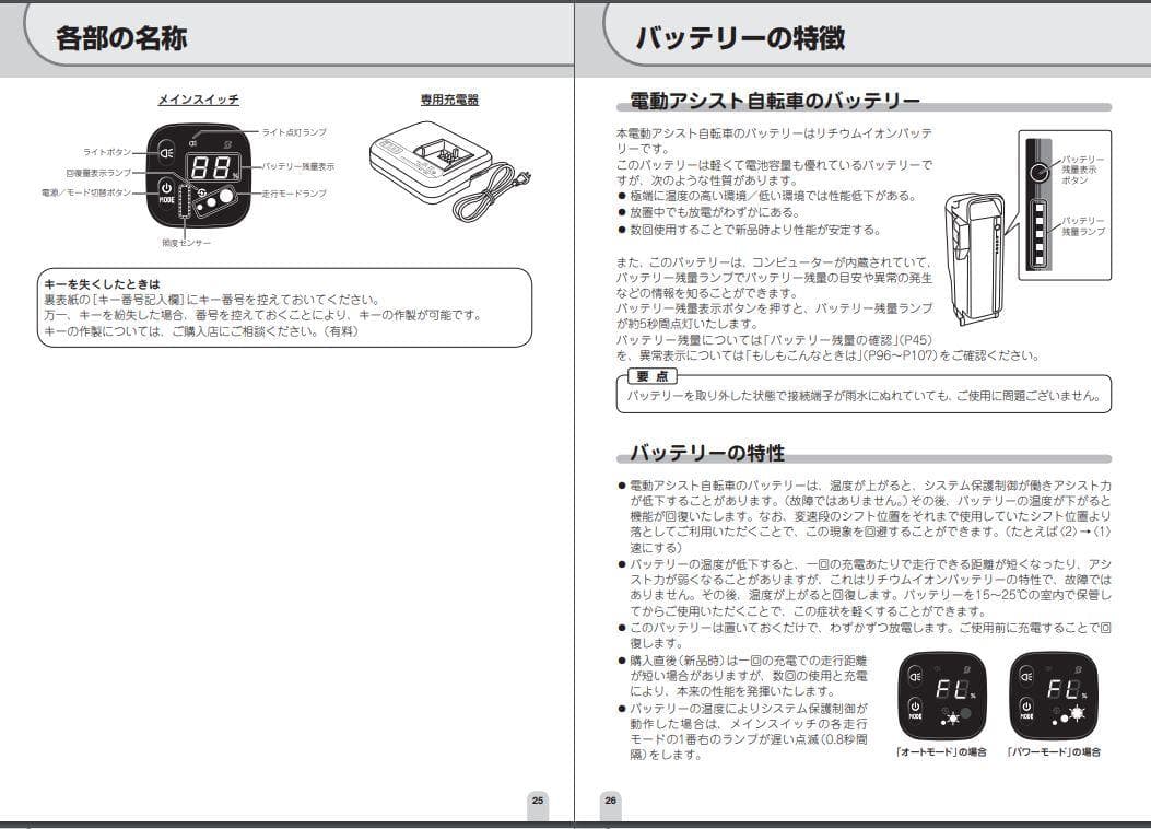 ★清掃済 ブリヂストン アシスト自転車充電器　P5568 B010111