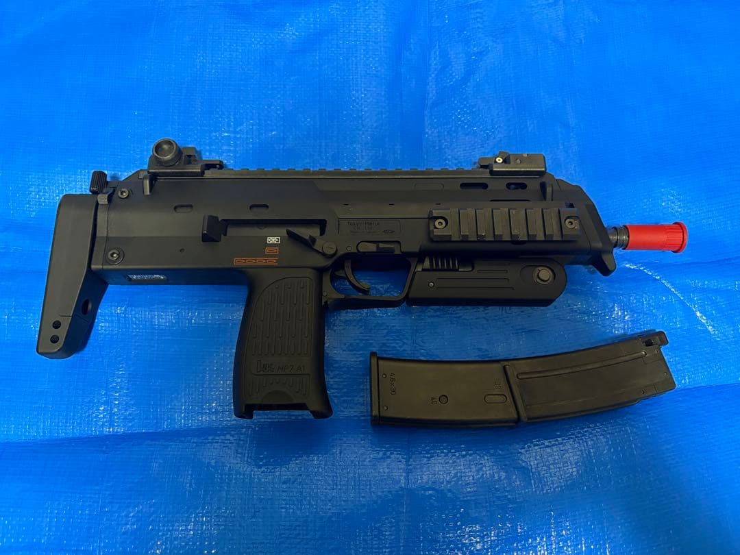 【東京マルイ】MP7A1 ブラック（ガスガン）