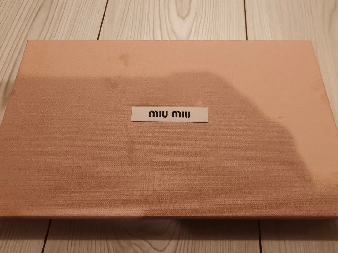 MIU MIU prada ブラック 長財布