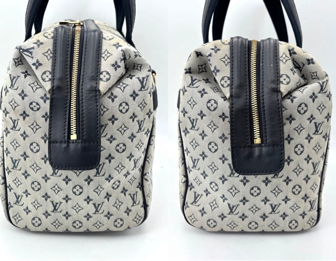 ▽LOUIS VUITTON モノグラムミニ ジョセフィーヌGM ブルー