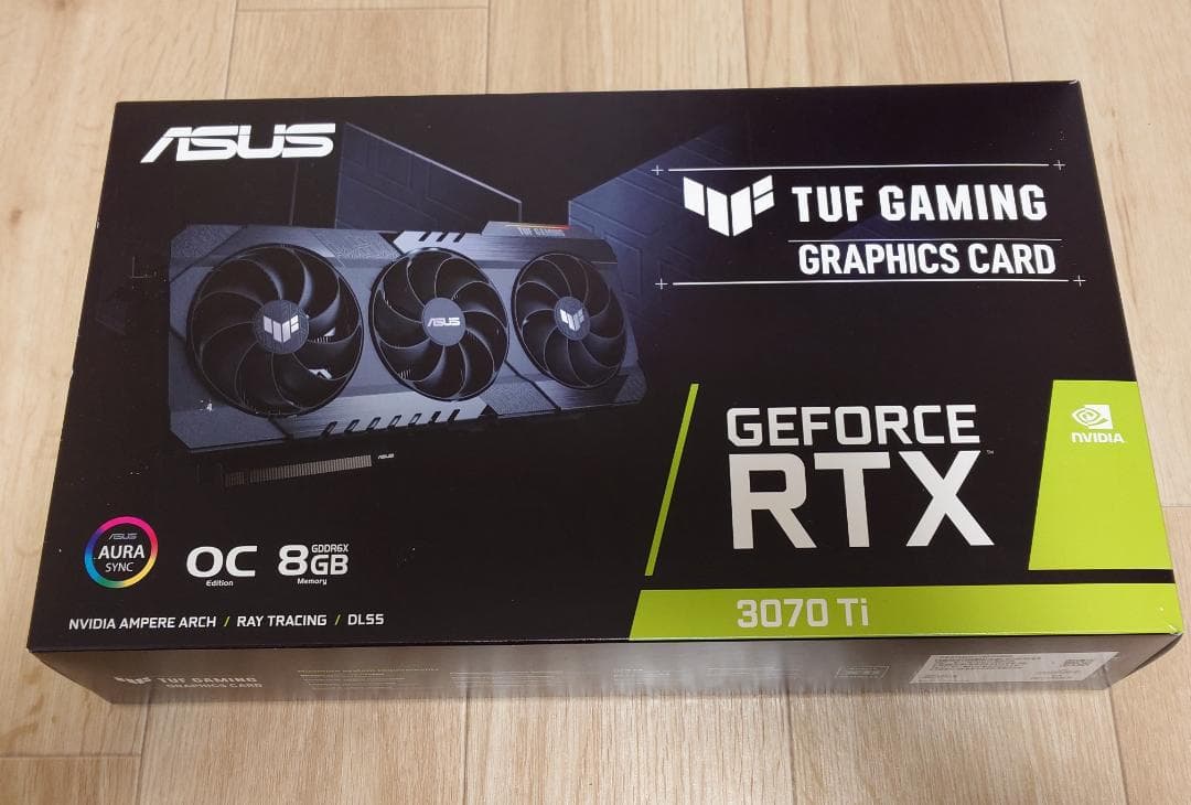 グラフィックボード・グラボ・ビデオカード ASUS TUF Gaming GeForce RTX3070Ti OC 8GB