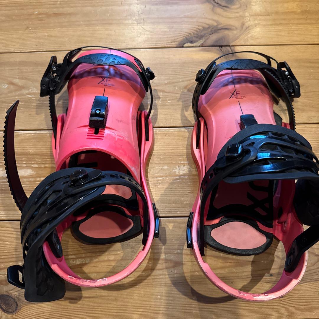 Flux スノーボードビンディング ピンク　S size