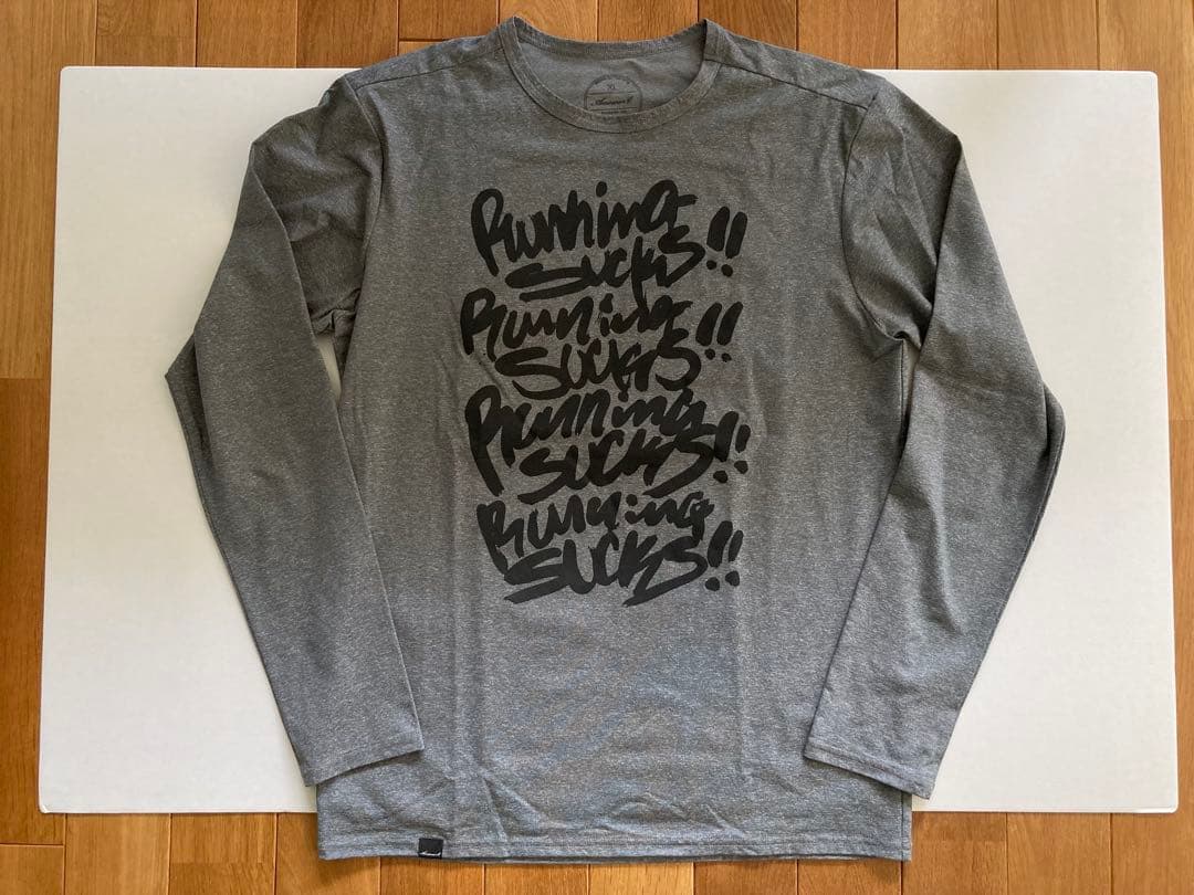 Answer4 アンサー4 RUNNING SUCKS！長袖Tシャツ XL