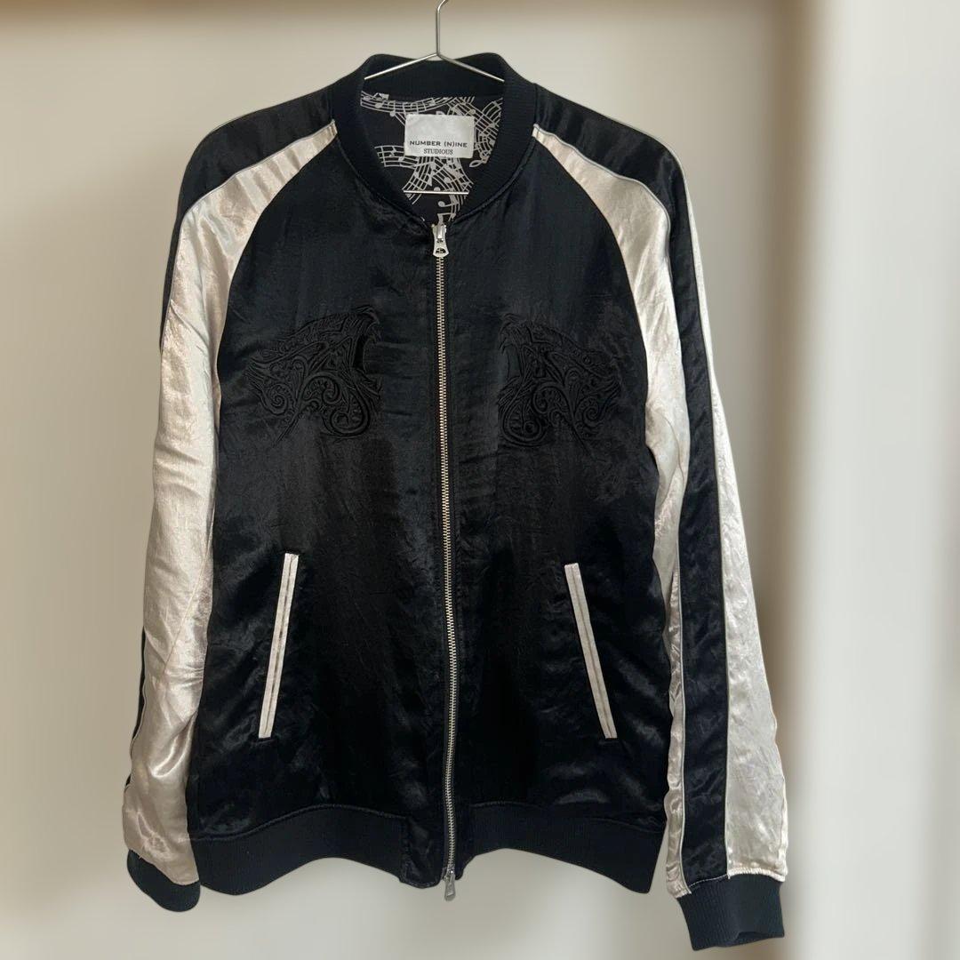ナンバーナイン≪STUDIOUS限定≫別注アーカイブ刺繍スーベニアジャケット