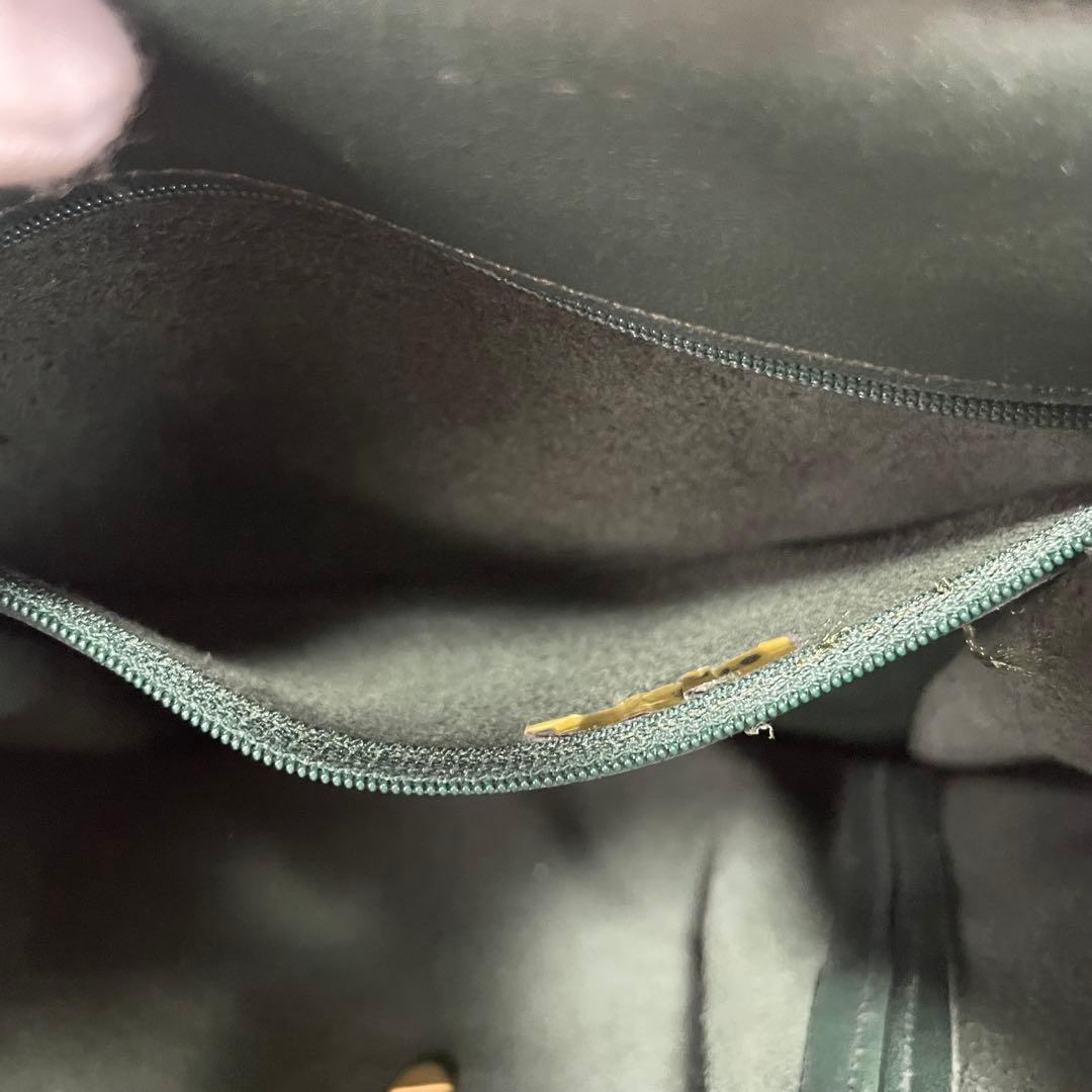 美品 COACH オールドコーチ リュック バックパック 緑 USA製 9943