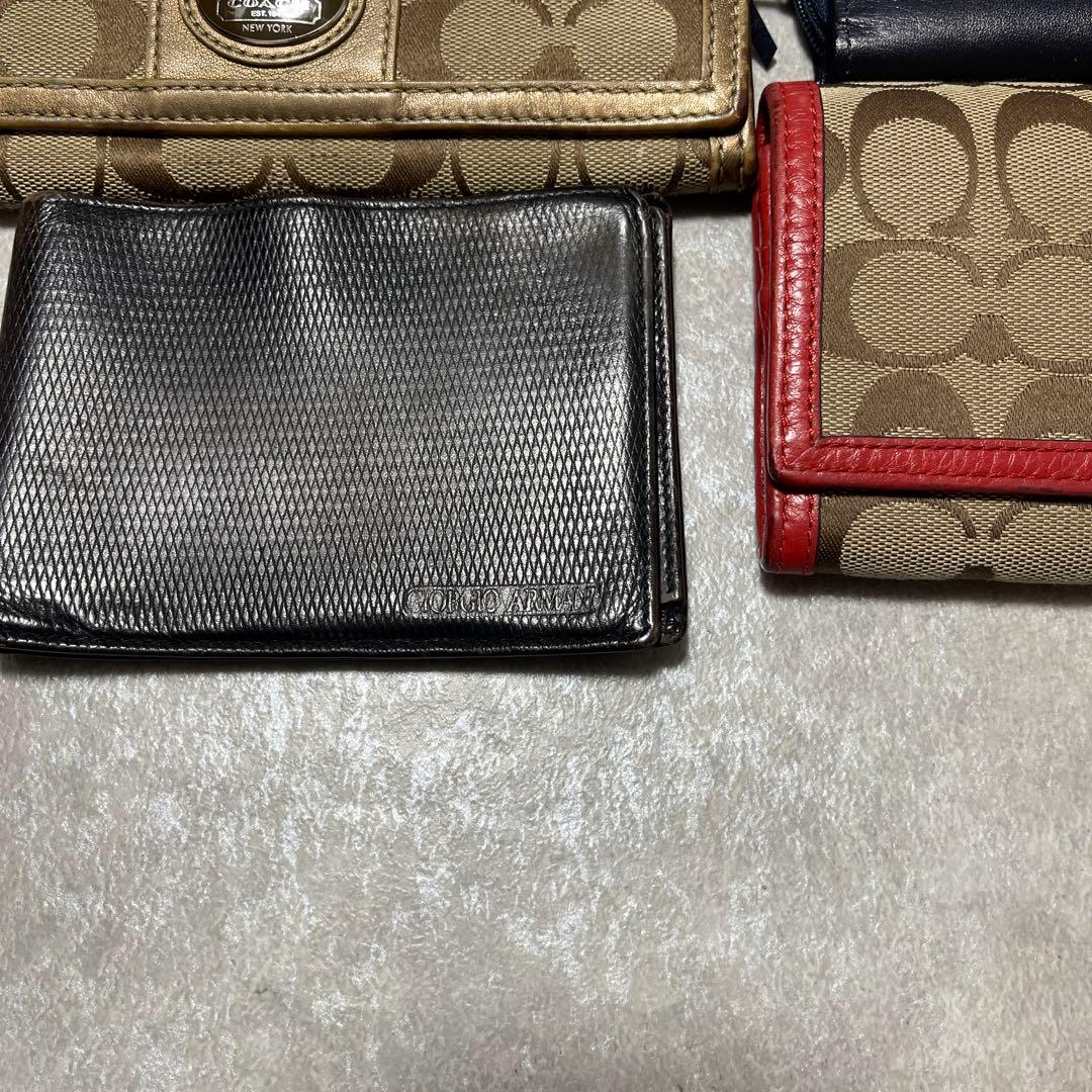 ボッテガヴェネタ COACH ARMANI まとめ売り 財布 セット 大量