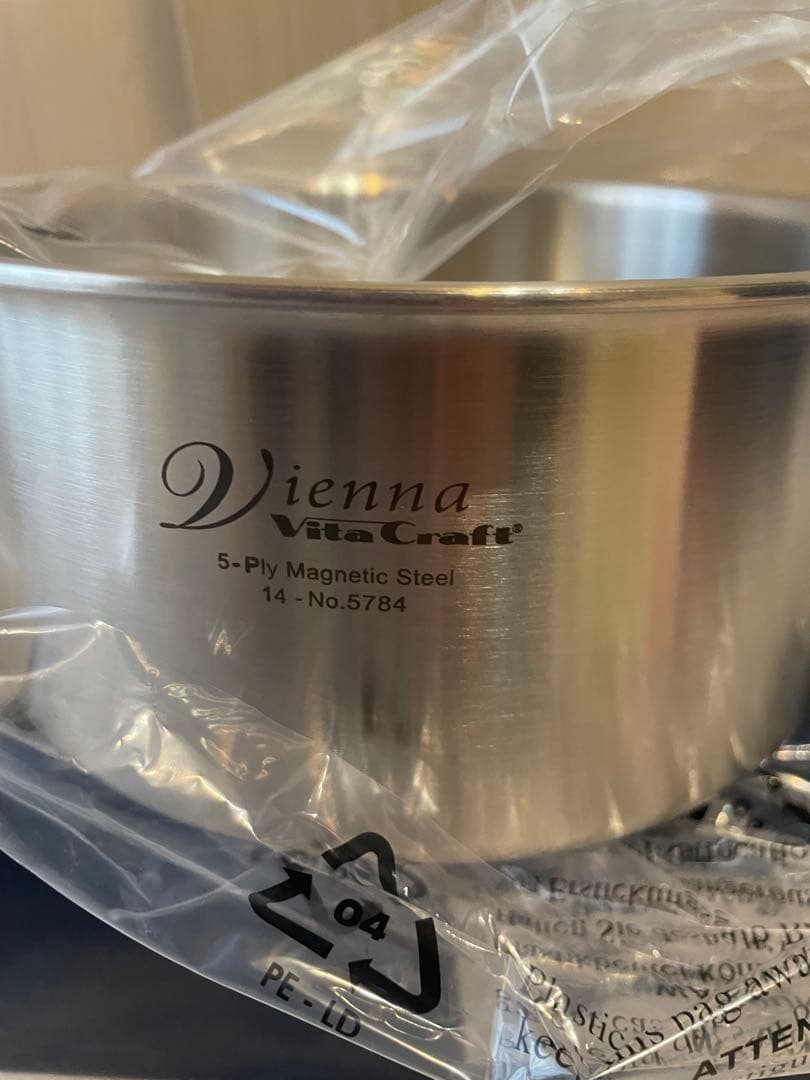 【新品未使用】 VitaCraft Vienna ビタクラフト 片手鍋18cm