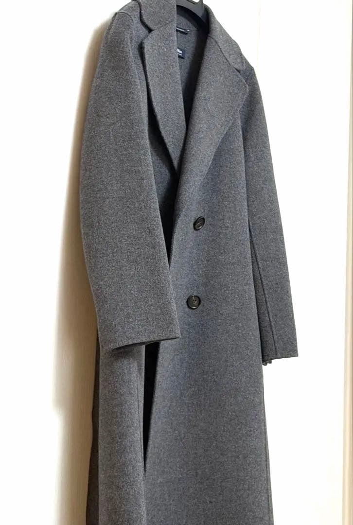 ‘S MaxMara 美品ロングコート☆グレー系38サイズ