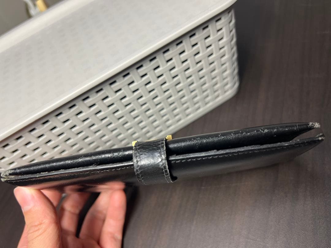 HERMES エルメス ベアン クラシック ボックスカーフ 長財布　□F刻印