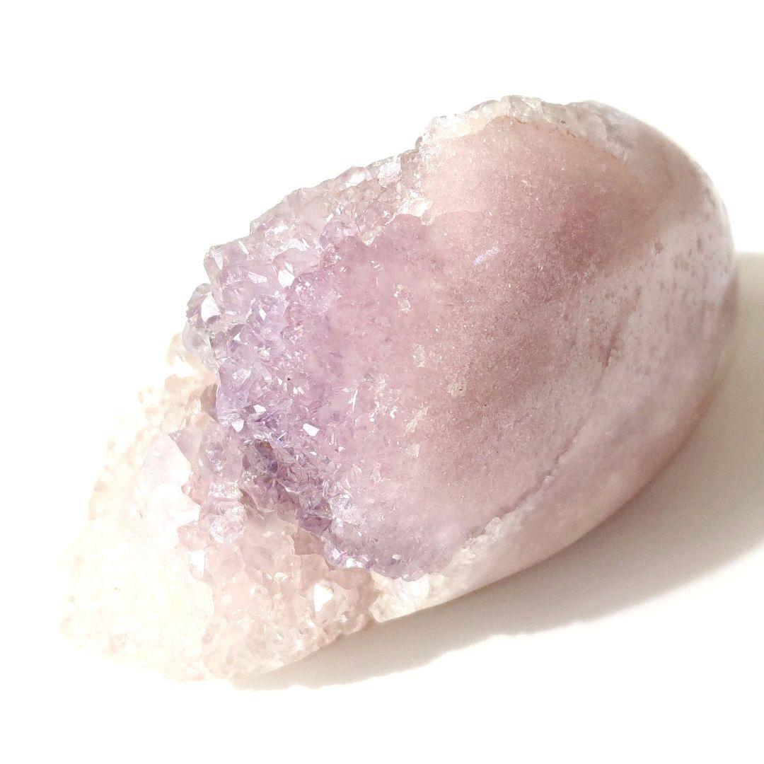高品質　ピンクアメジスト　原石　クラスター　キラキラ　ブラジル産