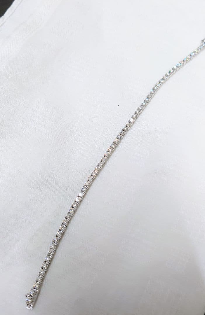 PT950 ダイヤテニスブレスレット（3ct）